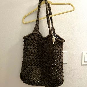 The Beach People Macrame Tote